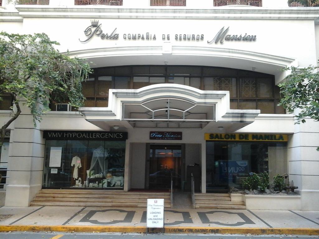 Perla Mansion Hotel Manila Exterior foto